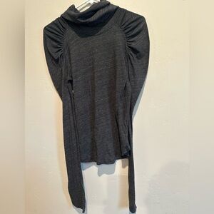 We The Free Dark Gray Long Sleeve Top